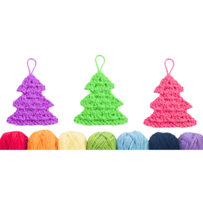 Craft A Crochet Flat Christmas Tree With Our Free Pattern