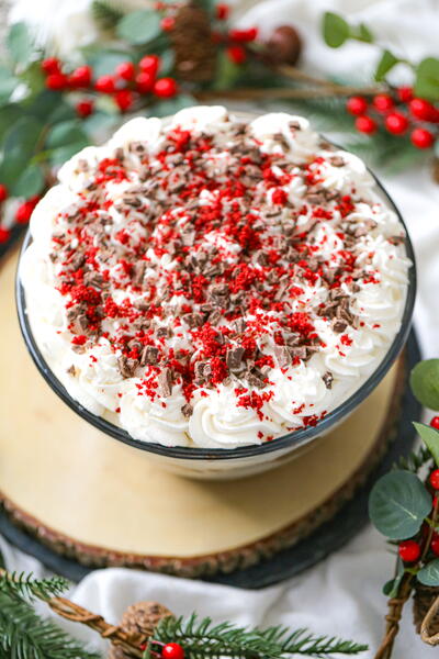 Red Velvet Cake Trifle