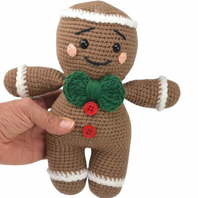 Crochet Gingerbread Man Free Pattern
