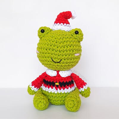 Merry The Christmas Frog
