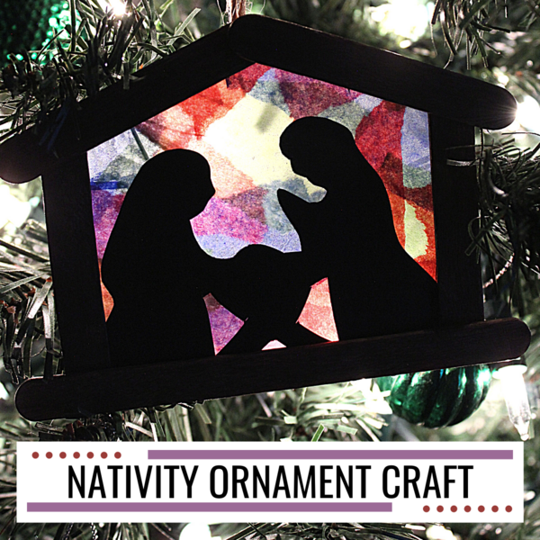 Nativity Silhouette Craft