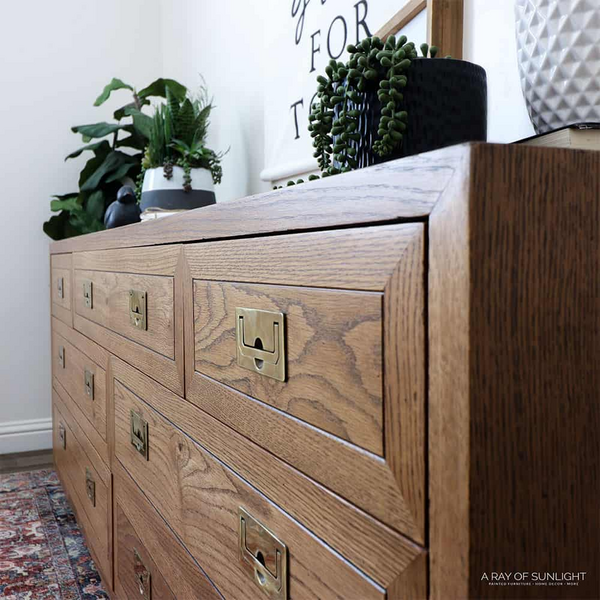 Stylish Stained Dresser