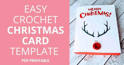 Diy Christmas Card Template Printable