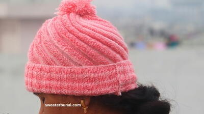 Unwrap A Merry Christmas With This Swirl & Spiral Hat Knitting Pattern!