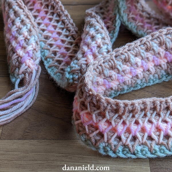 Honeycomb Crochet Temperature Baby Blanket