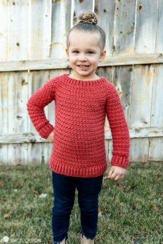 Color Block Sweater Child Sizes