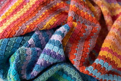 Bespoke Bliss Blanket: A Crochet Scrap Afghan