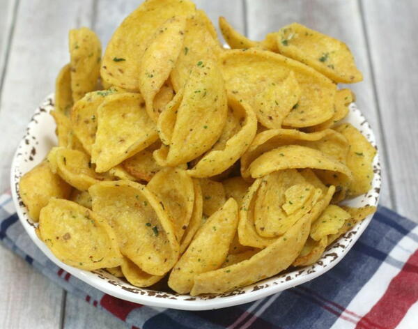 4 Ingredient Slow Cooker Cowboy Ranch Corn Chips