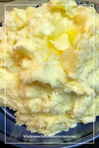 Homemade Make-ahead Creamy Mashed Potatoes Recipe