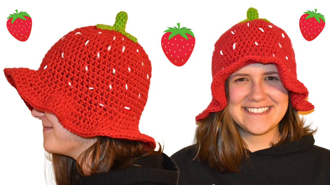 Strawberry Bucket Hat