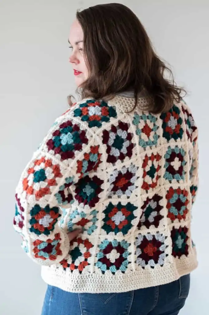 Crochet Granny Square Cardigan Pattern – Joy of Motion Crochet