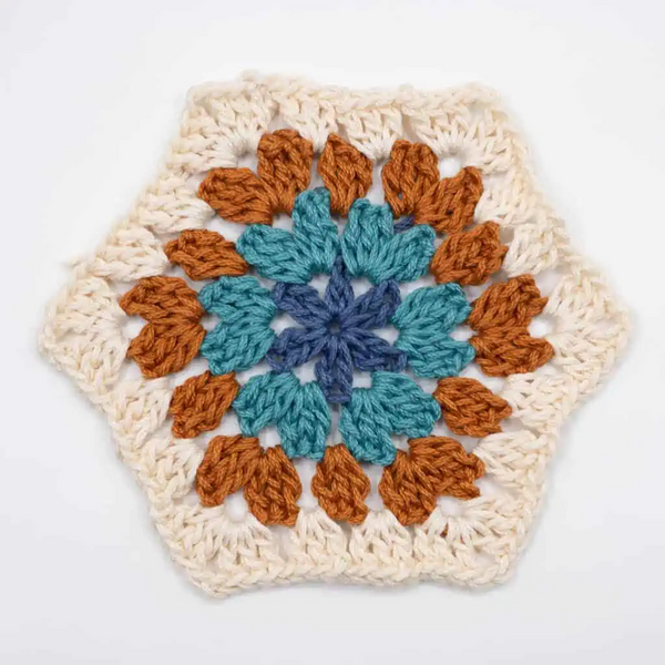 How To Crochet A Hexagon Granny Square