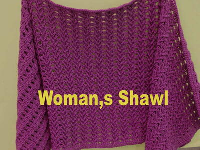 Comfy Evening Wool Wrap Shawl 