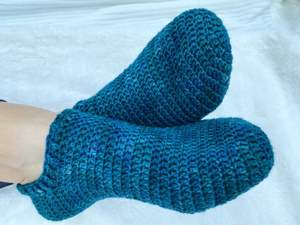 Easy Crochet Ankle Socks