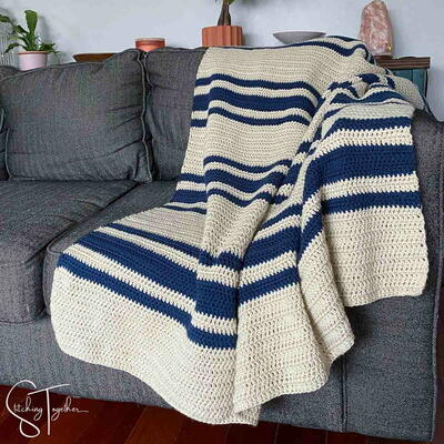Easy Double Crochet Blanket Pattern