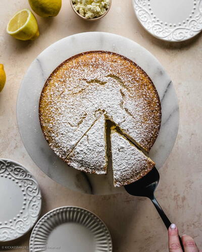 Obsession Worthy Italian Lemon Ricotta Cake
