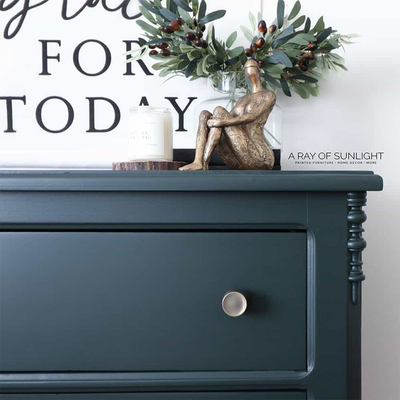 Dresser In Dark Green