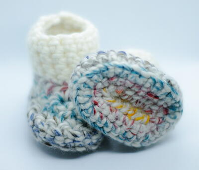 The Woodcamper Baby Booties