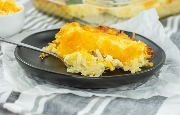 Homemade Copycat Cracker Barrel Hashbrown Casserole Recipe