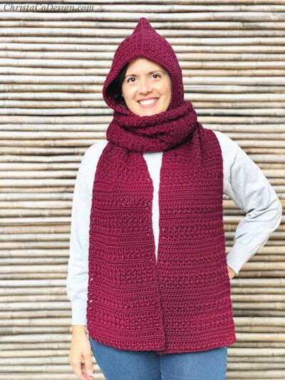 Arco Hooded Scarf