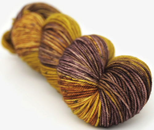 Hue Loco Gold Leaf Bulky Yarn Skein Giveaway