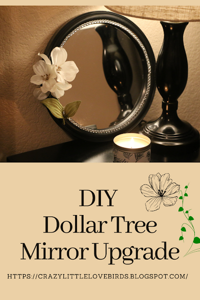 Diy Dollar Tree Mirror Upgrade