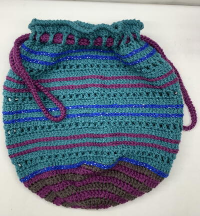 Herrschners Going in Circles Baby Blanket Crochet Yarn Kit