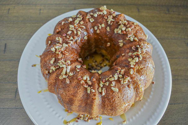 Caramel Pecan Instant Pot Banana Bread Recipe