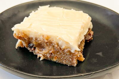 Banana Bars With Cream Cheese Frosting