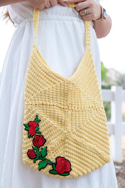 Crochet Pattern PDF, Hexagon Bag, Gift for Mom DIY, Tote Bag, Summer Bag,  Shopping Bag, Boho Bag, Beach Bag, Shoulder Bag, Easy Pattern, - Etsy