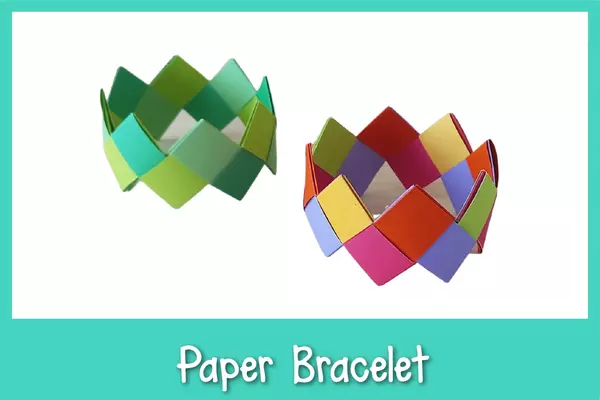 Paper Bracelet Craft
