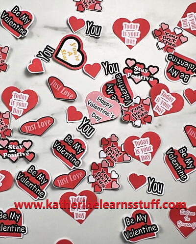 How To Make Free Valentine's Day Stickers