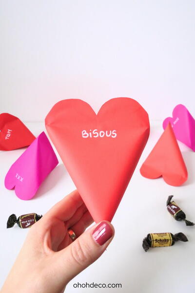 Easy Valentine´s Day Candy Gift