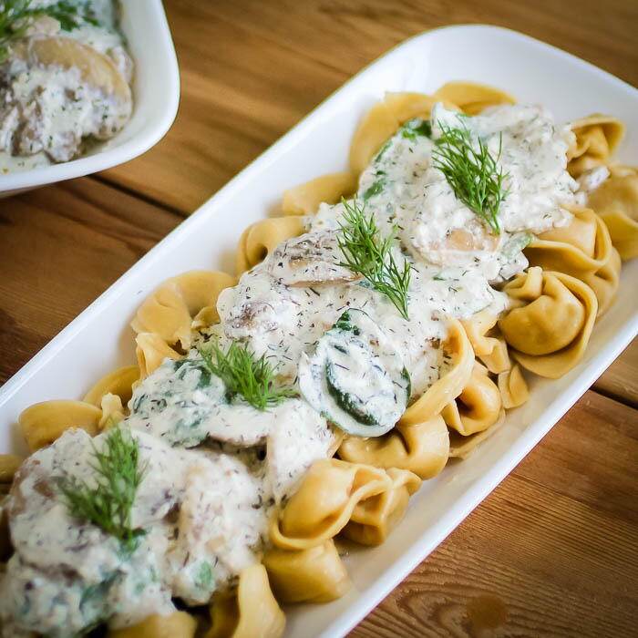 Creamy Mushroom Sauce With Greek Yogurt (or Sour Cream) | RecipeLion.com