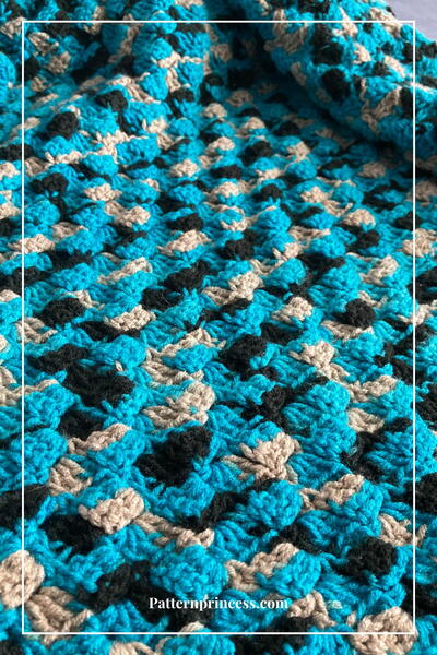Easy Crochet Toddler Blanket Dinosaur Friends