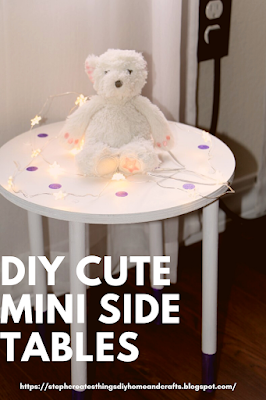 Diy Cute Mini Side Tables