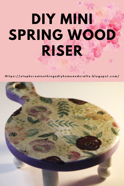 Spring Mini Wood Riser