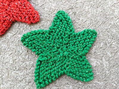 Knit Five-point Star