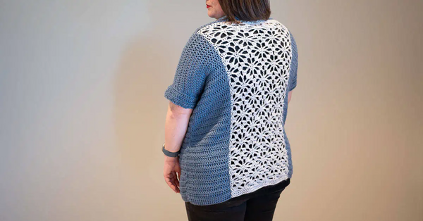 Short Sleeve Crochet Cardigan Pattern