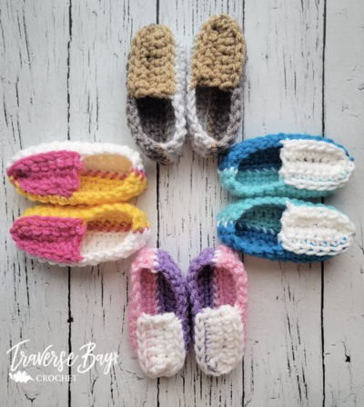 Fast Easy Baby Booties