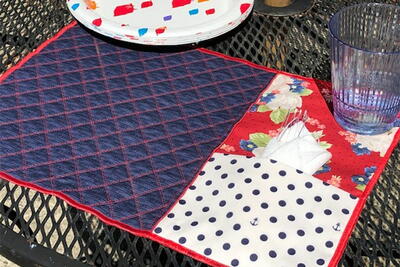 Summertime Quilted Placemat Pattern