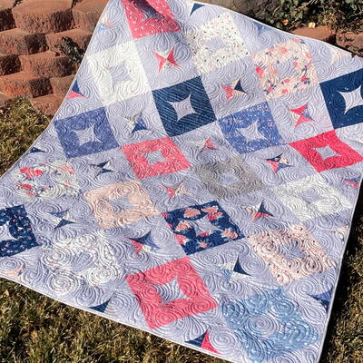 Stepping Out Quilt Pattern