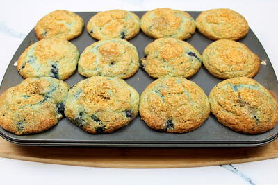 Copycat Starbucks Blueberry Muffins