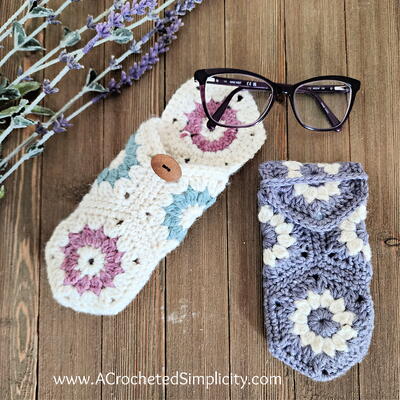 Crochet Eyeglass Case
