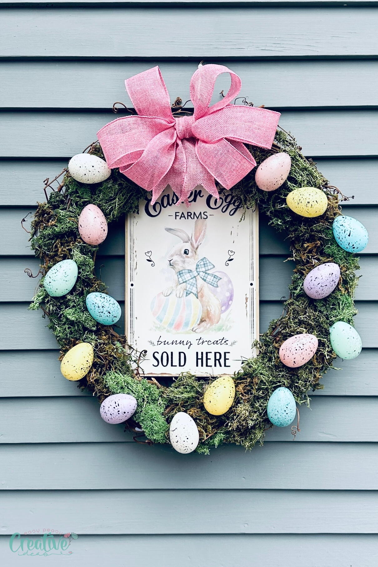 Easter Egg Wreath