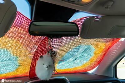 Collapsible Sun Shade For Cars
