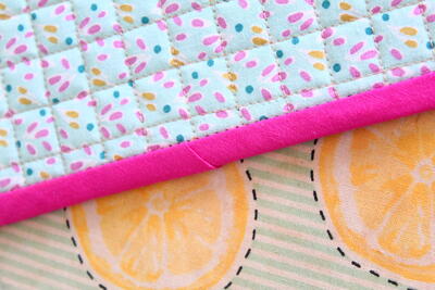 How To Sew Binding Ends Together