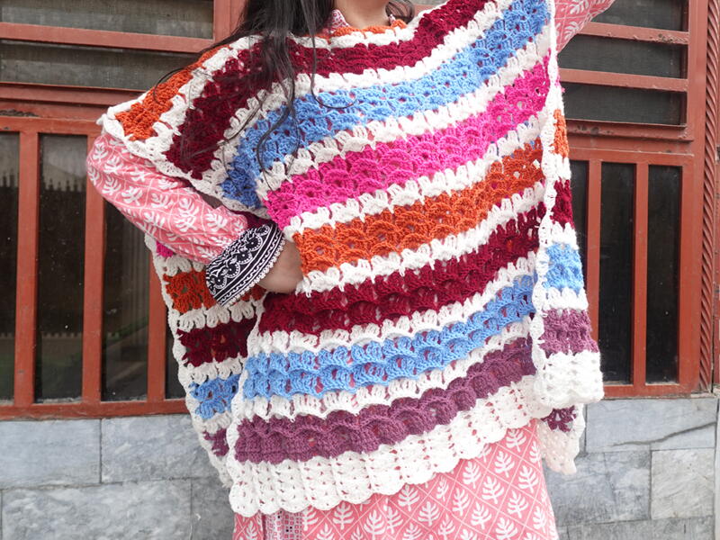 Crochet Rancher Poncho Free Pattern | AllFreeCrochet.com