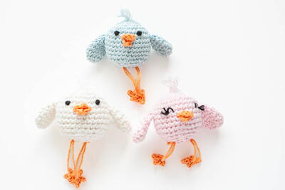 Crochet Spring Chicks Pattern 