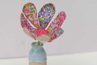 Whimisical Fabric Flowers